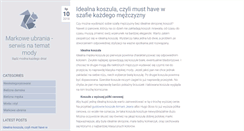 Desktop Screenshot of markowe-ubrania.pl